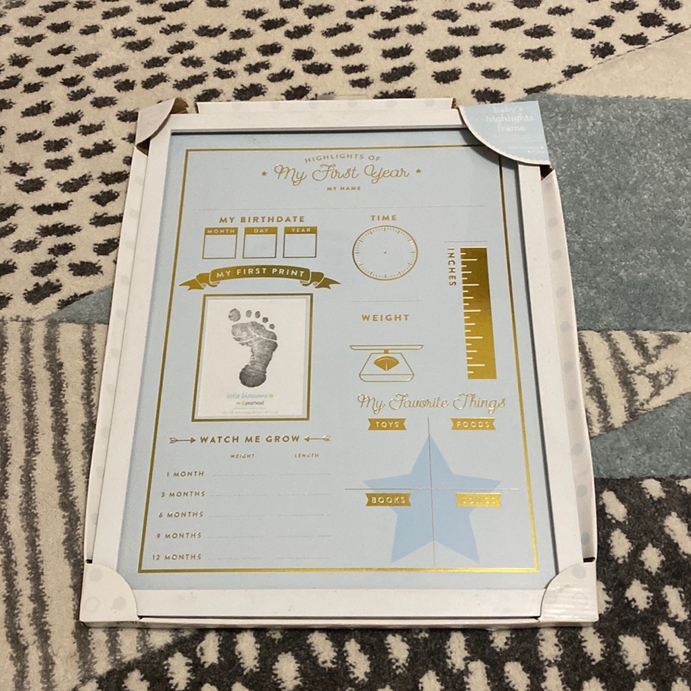Baby’s First Year Wall Frame